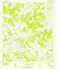 Pecan Wells Texas Historical topographic map, 1:24000 scale, 7.5 X 7.5 Minute, Year 1956