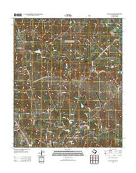 Pecan Creek Texas Historical topographic map, 1:24000 scale, 7.5 X 7.5 Minute, Year 2013