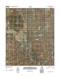 Pecan Crossing Texas Historical topographic map, 1:24000 scale, 7.5 X 7.5 Minute, Year 2012