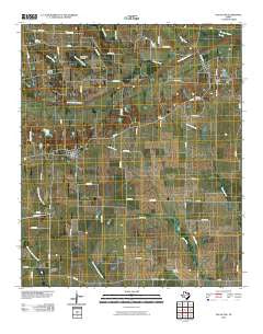 Pecan Gap Texas Historical topographic map, 1:24000 scale, 7.5 X 7.5 Minute, Year 2010