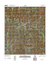 Pecan Mott Texas Historical topographic map, 1:24000 scale, 7.5 X 7.5 Minute, Year 2012