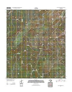 Pecan Springs Texas Historical topographic map, 1:24000 scale, 7.5 X 7.5 Minute, Year 2012
