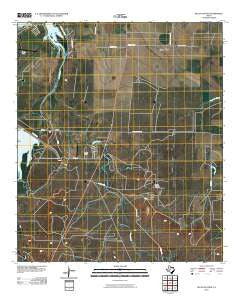 Pecan Station Texas Historical topographic map, 1:24000 scale, 7.5 X 7.5 Minute, Year 2010