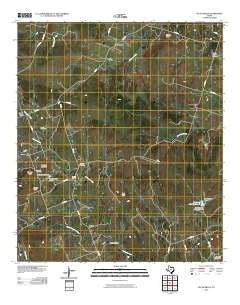Pecan Wells Texas Historical topographic map, 1:24000 scale, 7.5 X 7.5 Minute, Year 2010