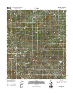 Pecan Wells Texas Historical topographic map, 1:24000 scale, 7.5 X 7.5 Minute, Year 2012