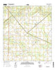Peck Branch Texas Current topographic map, 1:24000 scale, 7.5 X 7.5 Minute, Year 2016