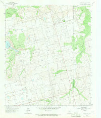 Pecks Lake Texas Historical topographic map, 1:24000 scale, 7.5 X 7.5 Minute, Year 1965