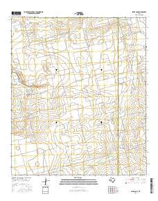 Pecks Lake Texas Current topographic map, 1:24000 scale, 7.5 X 7.5 Minute, Year 2016