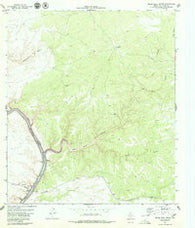 Pecos High Bridge Texas Historical topographic map, 1:24000 scale, 7.5 X 7.5 Minute, Year 1979