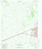 Pecos West Texas Historical topographic map, 1:24000 scale, 7.5 X 7.5 Minute, Year 1971