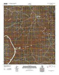 Pecos High Bridge Texas Historical topographic map, 1:24000 scale, 7.5 X 7.5 Minute, Year 2010