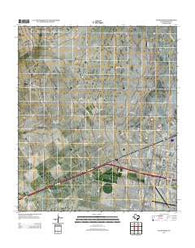 Pecos West Texas Historical topographic map, 1:24000 scale, 7.5 X 7.5 Minute, Year 2012