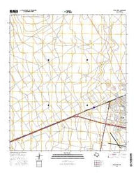 Pecos West Texas Current topographic map, 1:24000 scale, 7.5 X 7.5 Minute, Year 2016
