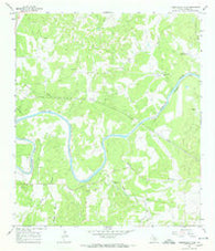 Pedernales Falls Texas Historical topographic map, 1:24000 scale, 7.5 X 7.5 Minute, Year 1967