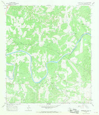 Pedernales Falls Texas Historical topographic map, 1:24000 scale, 7.5 X 7.5 Minute, Year 1967