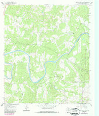 Pedernales Falls Texas Historical topographic map, 1:24000 scale, 7.5 X 7.5 Minute, Year 1967