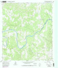 Pedernales Falls Texas Historical topographic map, 1:24000 scale, 7.5 X 7.5 Minute, Year 1967