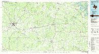 Pedernales River Texas Historical topographic map, 1:100000 scale, 30 X 60 Minute, Year 1985