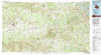 Pedernales River Texas Historical topographic map, 1:100000 scale, 30 X 60 Minute, Year 1985