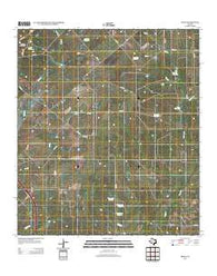 Peggy Texas Historical topographic map, 1:24000 scale, 7.5 X 7.5 Minute, Year 2012