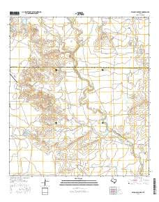 Peloncillo Peak Texas Current topographic map, 1:24000 scale, 7.5 X 7.5 Minute, Year 2016