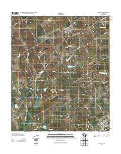 Penelope Texas Historical topographic map, 1:24000 scale, 7.5 X 7.5 Minute, Year 2013