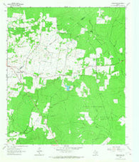 Pennington Texas Historical topographic map, 1:24000 scale, 7.5 X 7.5 Minute, Year 1963