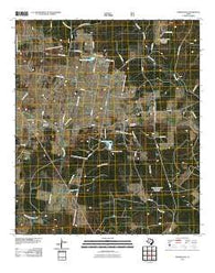 Pennington Texas Historical topographic map, 1:24000 scale, 7.5 X 7.5 Minute, Year 2011