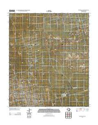 Penwell SE Texas Historical topographic map, 1:24000 scale, 7.5 X 7.5 Minute, Year 2012