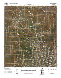 Penwell SW Texas Historical topographic map, 1:24000 scale, 7.5 X 7.5 Minute, Year 2010