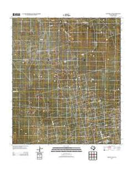 Penwell SW Texas Historical topographic map, 1:24000 scale, 7.5 X 7.5 Minute, Year 2012