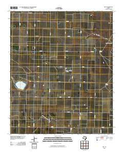 Pep Texas Historical topographic map, 1:24000 scale, 7.5 X 7.5 Minute, Year 2010