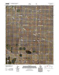 Perico Texas Historical topographic map, 1:24000 scale, 7.5 X 7.5 Minute, Year 2010