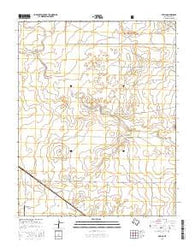 Perico Texas Current topographic map, 1:24000 scale, 7.5 X 7.5 Minute, Year 2016