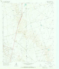 Perkins Lake Texas Historical topographic map, 1:24000 scale, 7.5 X 7.5 Minute, Year 1964