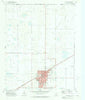 Perryton Texas Historical topographic map, 1:24000 scale, 7.5 X 7.5 Minute, Year 1973