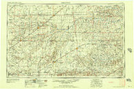 Perryton Texas Historical topographic map, 1:250000 scale, 1 X 2 Degree, Year 1958