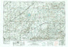 Perryton Texas Historical topographic map, 1:250000 scale, 1 X 2 Degree, Year 1954