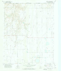 Perryton NW Texas Historical topographic map, 1:24000 scale, 7.5 X 7.5 Minute, Year 1973