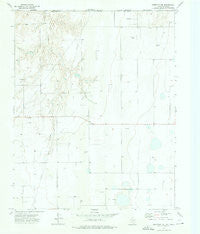 Perryton NW Texas Historical topographic map, 1:24000 scale, 7.5 X 7.5 Minute, Year 1973