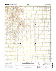 Perryton NW Texas Current topographic map, 1:24000 scale, 7.5 X 7.5 Minute, Year 2016