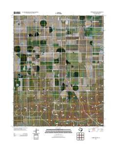 Perryton SE Texas Historical topographic map, 1:24000 scale, 7.5 X 7.5 Minute, Year 2012