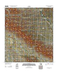 Persimmon Gap Texas Historical topographic map, 1:24000 scale, 7.5 X 7.5 Minute, Year 2012