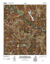 Pert Texas Historical topographic map, 1:24000 scale, 7.5 X 7.5 Minute, Year 2010