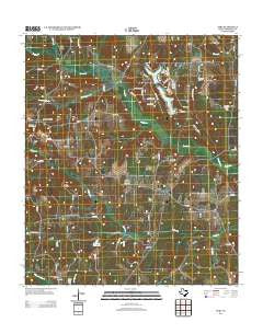 Pert Texas Historical topographic map, 1:24000 scale, 7.5 X 7.5 Minute, Year 2013
