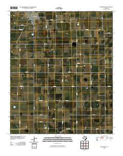 Petersburg Texas Historical topographic map, 1:24000 scale, 7.5 X 7.5 Minute, Year 2010