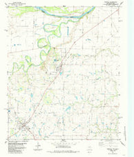 Petrolia Texas Historical topographic map, 1:24000 scale, 7.5 X 7.5 Minute, Year 1984