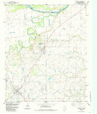 Petrolia Texas Historical topographic map, 1:24000 scale, 7.5 X 7.5 Minute, Year 1984