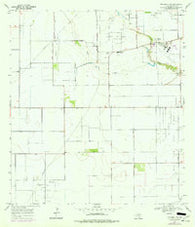 Petronila NE Texas Historical topographic map, 1:24000 scale, 7.5 X 7.5 Minute, Year 1969
