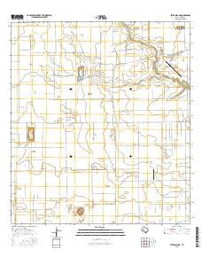 Petronila NE Texas Current topographic map, 1:24000 scale, 7.5 X 7.5 Minute, Year 2016